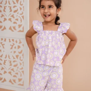Lilac smiley co-ords