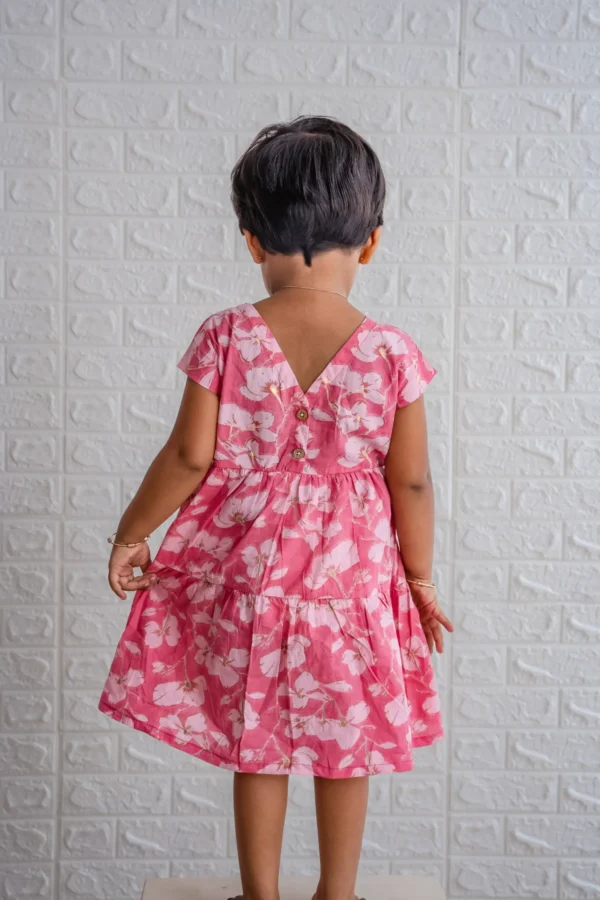 Blue pink floral - Image 3
