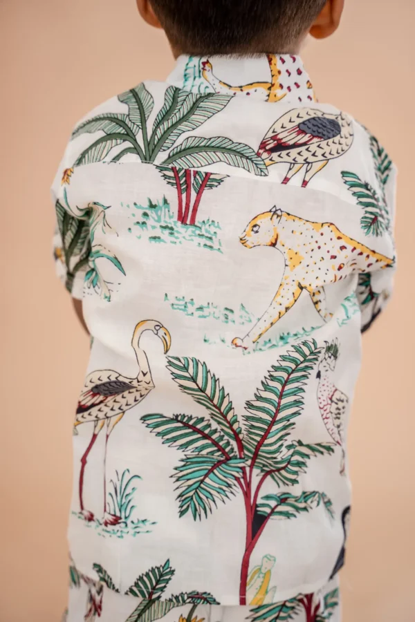 White jungle co-ords - Image 4